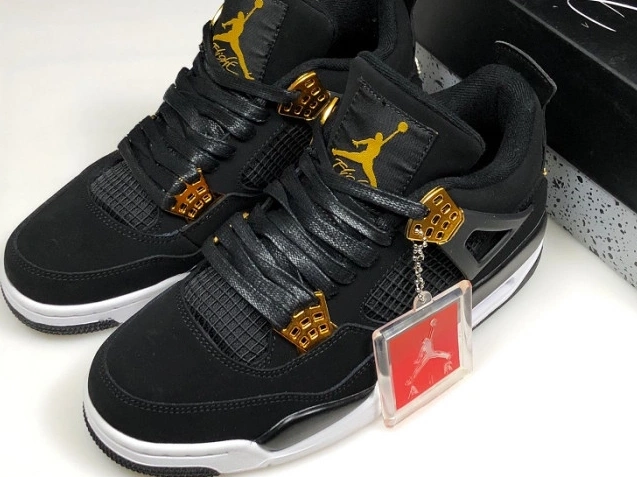 Official Maikesneakers Jordan Metallic Royalty Air Gold-White 308497-032 Black 4 0801